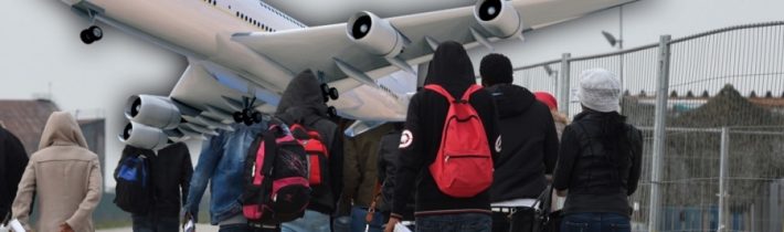 30% žadatelů o azyl přilétá do Německa letadlem – tajné noční operace na letištích se ukazují jako pravdivé