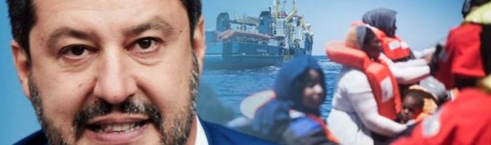 Salvini pohrozil, že bude pokutovať loď nemeckej mimovládky