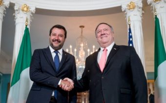 Salvini vyjadril v USA blízkosť k Trumpovej vláde. Odsúdil neuznanie Guaidóa za venezuelského prezidenta