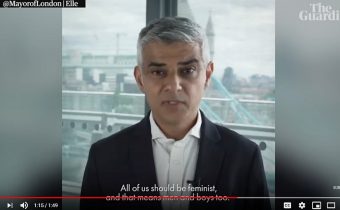 Londýnsky starosta: „Všetci by sme mali byť feministami, a to muži i chlapci“