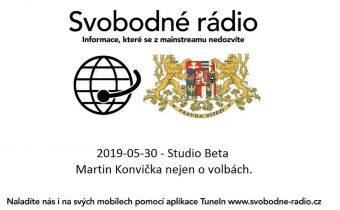 2019-05-30 – Studio Beta – Martin Konvička nejen o volbách.