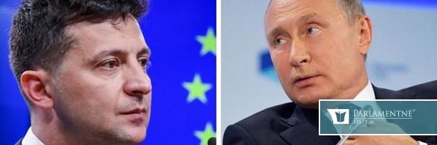 Putin so Zelenskym prvýkrát telefonovali. Kremeľ rozhovor opisuje takto
