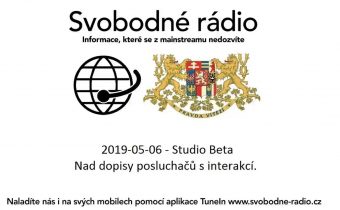 2019-05-06 – Studio Beta – Nad dopisy posluchačů s interakcí.