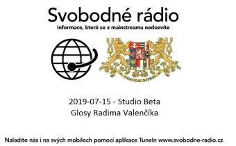 2019-07-15 – Studio Beta –  Glosy Radima Valenčíka