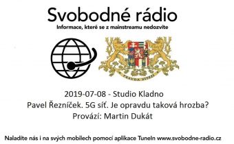 2019-07-08 – Studio Kladno –  Pavel Řezníček. 5G síť.  Provází: Martin Dukát