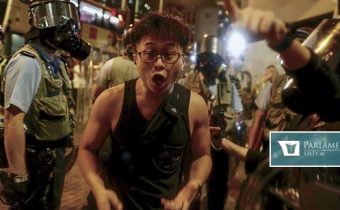 Odhryznuté ucho pri potýčke v Hongkongu