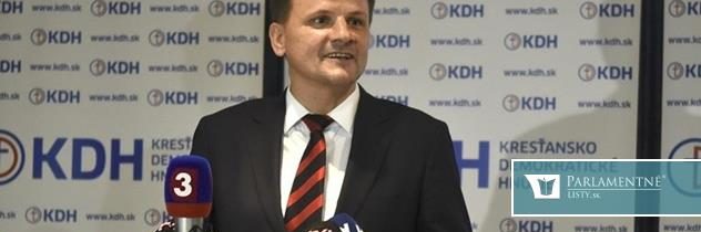 Hlina: Nedohodli sme sa. Záborská a Vašečka mohli byť na kandidátke KDH