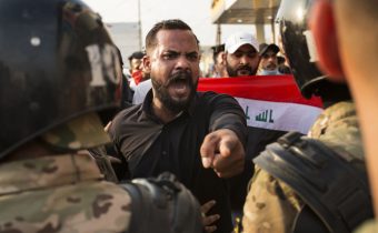 Protivládne protesty v Iraku