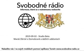 2019-09-02 – Studio Beta –  Marek Obrtel o Domobraně a dalších událostech