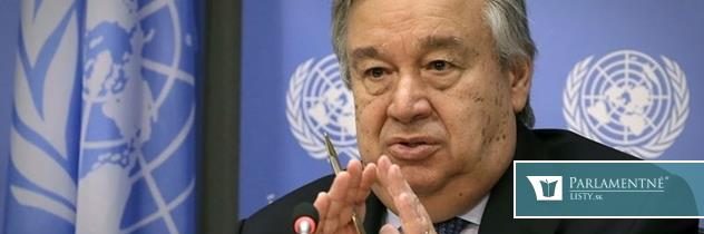 Šéf OSN Guterres varuje: Svet prehráva boj so zmenou klímy