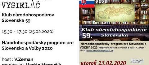 Klub národohospodárov Slovenska 59