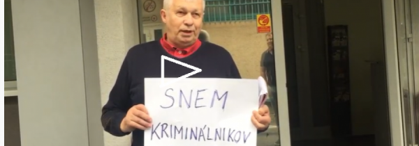 Boli sme pred centralou SMERu keď mali zjazd Mafiáni a Kriminálnici plus videá (juliuskovacs1)