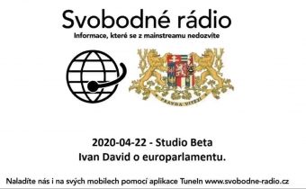 2020-04-22 – Studio Beta –  Ivan David o europarlamentu.