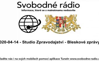 2020-04-14 – Studio Zpravodajství   Bleskové zprávy