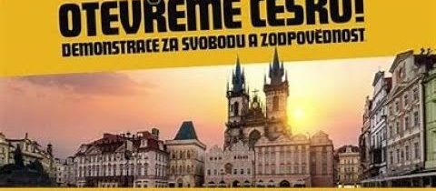VIDEO: Praha 10.1.2021 – Protest „Otvoríme Česko 24.1.2021“