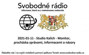2021-01-11 – Studio Kalich – Monitor, procházka zprávami, informacemi a názory