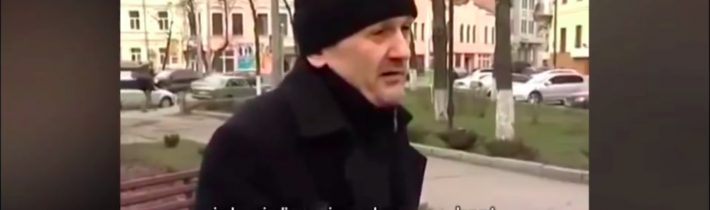 VIDEO: S Ruskom idú bojovať obyčajní pozbieranci. Ukrajinský establišment sú len bábky amerických oblbovačov rozoštvávajúcich Slovanov