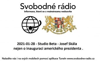 2021-01-28 – Studio Beta – Josef Skála nejen o inauguraci amerického prezidenta .