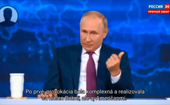 Putin o incidente pri Kryme a militarizácii Ukrajiny