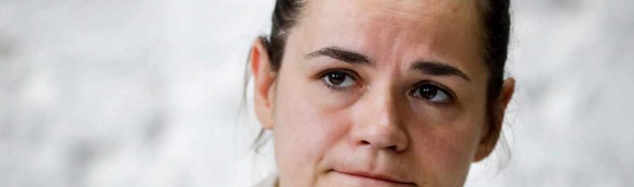 Tichanovská vyzvala USA, aby zvýšili tlak na bieloruskú vládu
