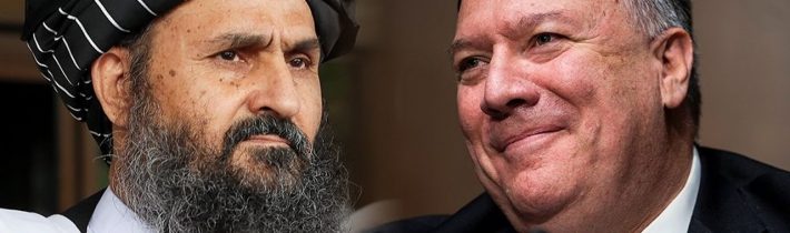 VIDEO: Donald Trump v naivním projevu v roce 2020 doufal, že Taliban bude na základě smlouvy zabíjet teroristy? Mike Pompeo si podle všeho namazal Donalda na chleba, přinášíme plný český překlad smlouvy mezi USA a Talibanem, kterou dojednal v Dauhá Mike Pompeo se zakladatelem Talibanu! Ve smlouvě se nic o zabíjení teroristů nepíše, ovšem USA v ní už dopředu označují Taliban za Islámský Emirát Afghánistán, jako kdyby smlouva už dopředu předjímala, že Taliban a Afghánistán se stanou jedním celkem a vytvoří islámský emirát! Je to ukotveno přímo ve smlouvě!