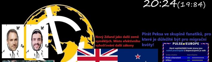 STREAM incorrect.cz 7.9.2021 – Pulse of Europe a Peksa, Praha a pirátská "mafie", Nový Zéland…