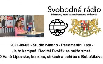 2021-08-06 – Studio Kladno – Parlamentní listy – Je to kampaň.