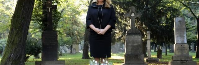 Čaputová si uctila pamiatku exprezidenta Michala Kováča, ocenila ho ako štátnika (foto)