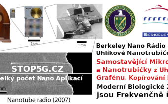 Berkeley Nano Rádio v Jedné Uhlíkové Nanotrubičce 2007 – Lepší než Mobil – Samostavějící Mikrotubule a Nanotrubičky z Uhlíku a z Grafénu – Ovládání Lidí a Vědomí