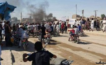 Sýrska opozícia strieľala na pokojnú demonštráciu