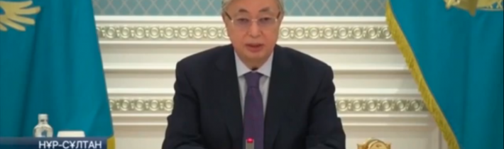 Vyjadrenie Tokajeva — prezidenta Kazachstanu
