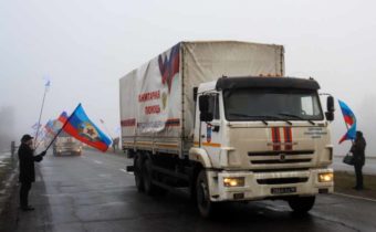 Počas prejazdu humanitárneho konvoja ukrajinskí okupanti ostreľovali pozície LĽR
