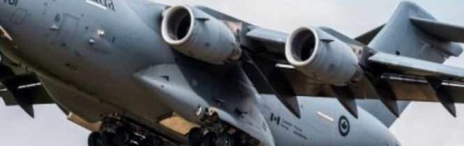 Kanada vyslala na Ukrajinu lietadlo s vojenskou pomocou