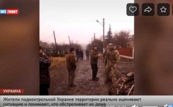 Obyvatelia územia ovládaného Ukrajinou reálne hodnotia situáciu a dobre vedia, kto ostreľuje ich domy