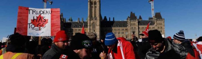 Kanadské protesty pokračujú plným prúdom