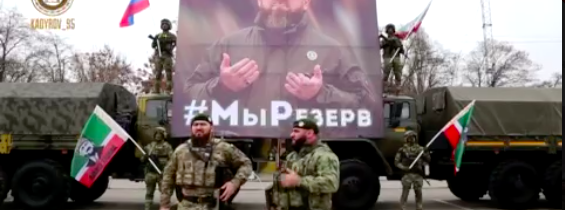 Kadyrov ukázal nové jednotky, ktoré sú pripravené ísť na Ukrajinu
