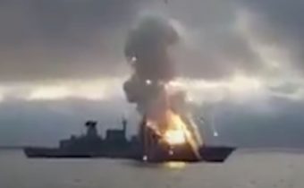 V Čiernom mori bola zničená prieskumná loď ukrajinského námorníctva „Perejaslav“