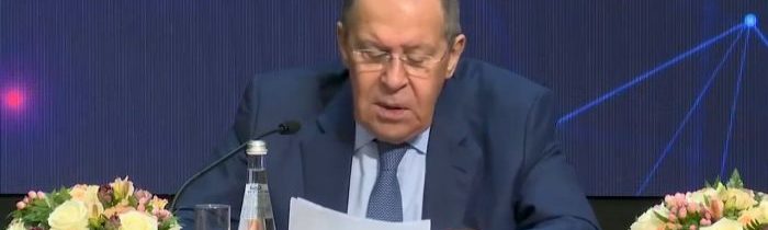 SERGEJ LAVROV VE VELIKONOČNÍM PROJEVU VYSVĚTLIL, PROČ ZÁPAD BLOKUJE ALTERNATIVNÍ MÉDIA A ZPRAVODAJSTVÍ! Cílem Nacistických procesů řízení je Totální hybridní válka Západu proti Rusku ze strachu z rozvoje Ruska a jeho moci v rámci globální ekonomiky! Proto byly na Západě zablokovány všechny weby a servery, protože přináší lidem Západu pravdivé, ale nepohodlné informace! V rámci genocidy musí zmizet ruský jazyk, kultura, státnost, Rusko má být úplně zrušeno! (VIDEO)