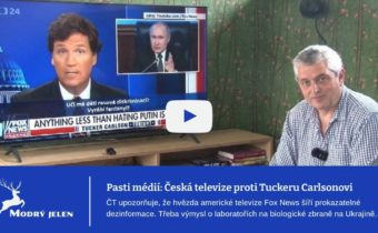 Pasti médií: Česká televize proti Tuckeru Carlsonovi