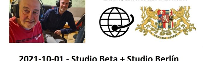 2021-10-01 – Studio Beta + Studio Berlín –  Se Zdeňkem Chytrou o německých volbách.