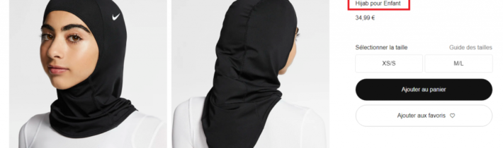 Nike propaguje ve Francii sportovní hidžáb pro dívky (video) – Nepřikrášlená realita islamizované Evropy