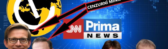 Cenzura na CNN Prima News! Ministři Fialovy vlády vyhnali opozici ze studia!
