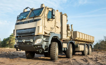 Belgická armáda poprvé představila nové logistické vozy na tatrováckém podvozku