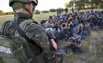 Na srbských hranicích zadrželi skupinu 85 ilegálů, měli u sebe nože, automatické zbraně a střelivo – Necenzurovaná pravda