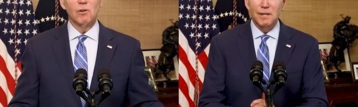 BRUTÁLNÍ PSYCHO! BÍLÝ DŮM NAHRADIL ŽIVÉHO BIDENA GRAFIKOU POČÍTAČE! Biden už není schopen výkonu moci – projevy nemohoucího „prezidenta“ jsou sestříhané a počítačově upravené! (VIDEO)