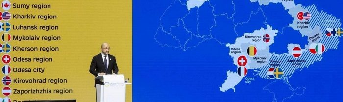 Kyjev prerozdelil Západu regióny pri rekonštrukcii Ukrajiny. Slovensko ostalo s dlhým nosom bez prerozdelenia – napriek tomu, že vláda SR  kvôli americkej proxy vojne na Ukrajine a Ukrajincom, hodila cez palubu vlastných občanov