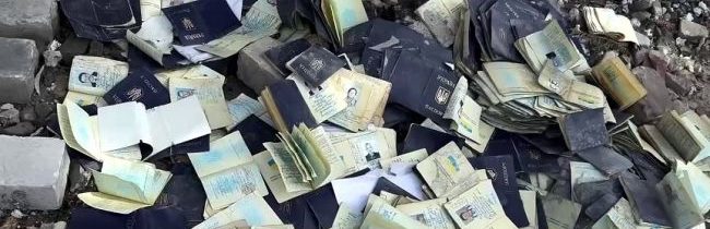 Útok ukronacistov zničil bývalú budovu SBU v centre Lisičanska