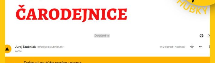 Pozor na poštu odo mňa!