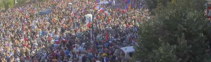 Fiala: Demonstraci v Praze svolaly síly, které se hlásí k proruské orientaci