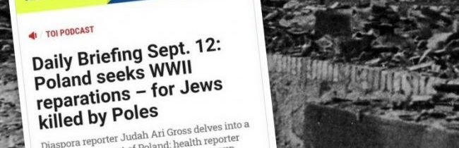 „Poľsko požaduje reparácie za Židov zabitých Poliakmi“